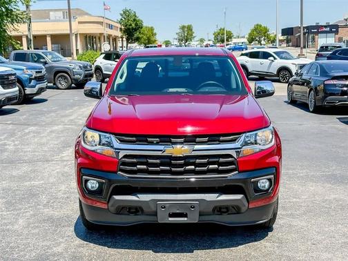 Cherry Red Tintcoat 2021 Chevrolet Colorado LT