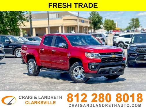 Cherry Red Tintcoat 2021 Chevrolet Colorado LT