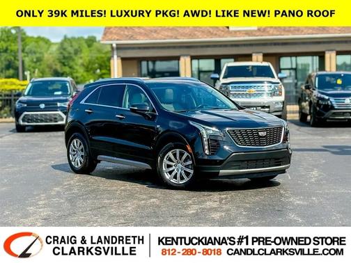 Stellar Black Metallic 2022 Cadillac XT4 Premium Luxury