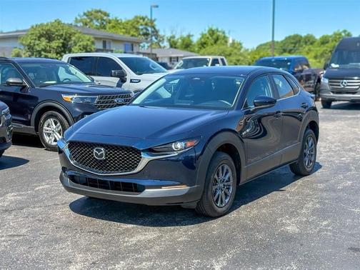 Deep Crystal Blue Mica 2025 Mazda CX-30 2.5 S