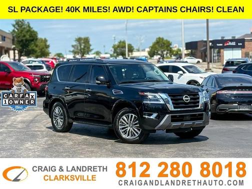 Super Black 2022 Nissan Armada SL 4WD