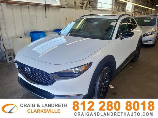 Snowflake White Pearl Mica 2025 Mazda CX-30 2.5 Turbo Premium Package