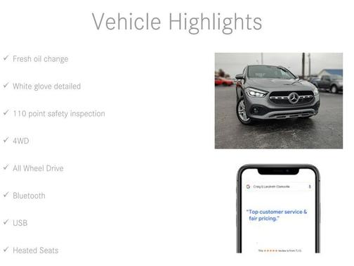 2021 Mercedes-Benz GLA 250 Base 4MATIC