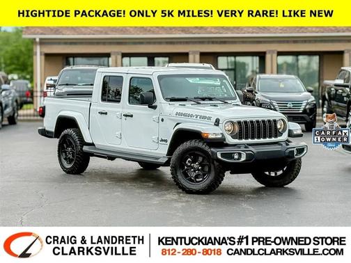 Bright White Clearcoat 2025 Jeep Gladiator High Tide
