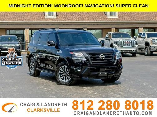 Super Black 2022 Nissan Armada SL 4WD