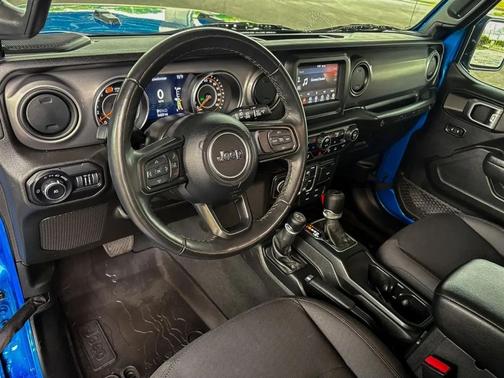 Hydro Blue Pearlcoat 2022 Jeep Wrangler Willys