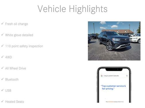 2022 Volkswagen Atlas 3.6L SE w/Technology