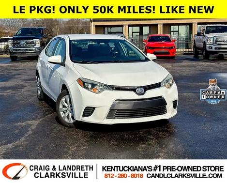 2016 Toyota Corolla LE