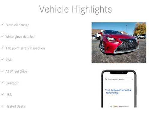 2016 Lexus RC 300 Base