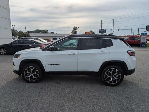 Bright White Clearcoat 2025 Jeep Compass Limited