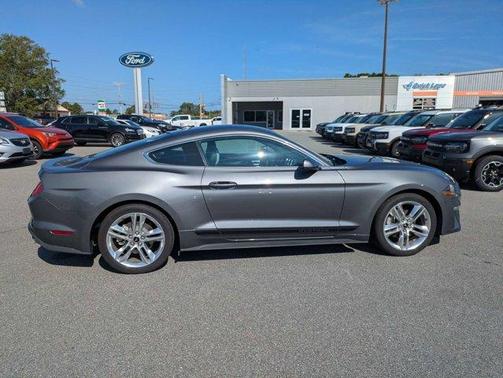 Carbonized Gray Metallic 2021 Ford Mustang EcoBoost Premium