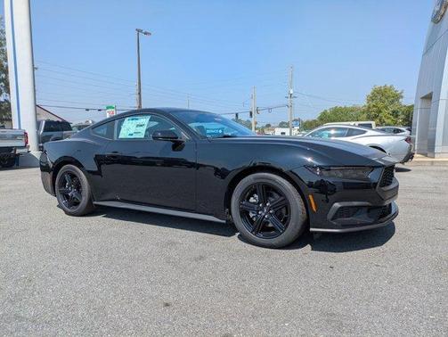Shadow Black 2026 Ford Mustang EcoBoost