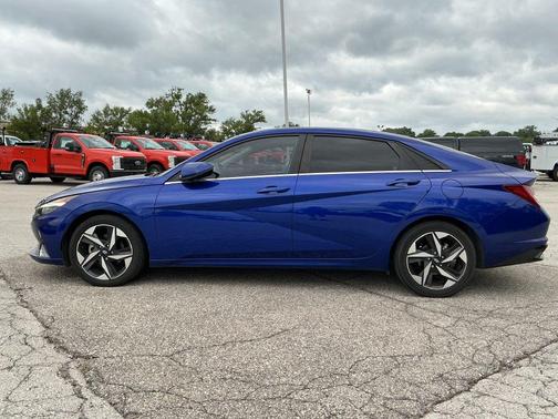 Intense Blue 2022 Hyundai ELANTRA Limited