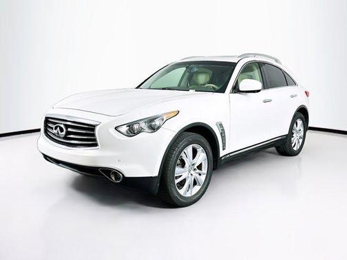 Moonlight White 2012 INFINITI FX35 Base