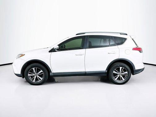 Super White 2017 Toyota RAV4 XLE