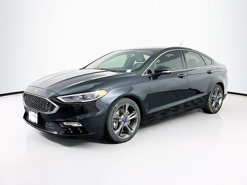 Shadow Black 2017 Ford Fusion Sport