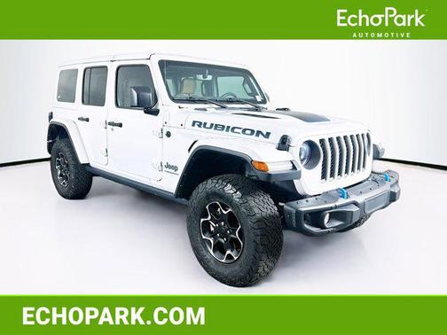 Bright White Clearcoat 2023 Jeep Wrangler 4xe Rubicon