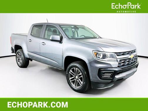 Satin Steel Metallic 2021 Chevrolet Colorado WT