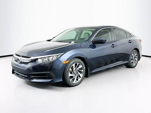 Modern Steel Metallic 2018 Honda Civic EX