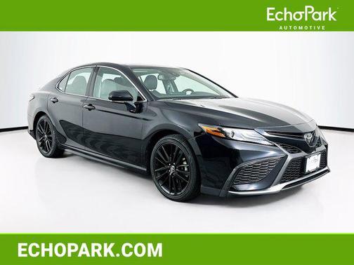 Midnight Black Metallic 2023 Toyota Camry XSE