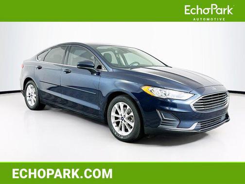 Alto Blue Metallic Tinted Clearcoat 2020 Ford Fusion SE