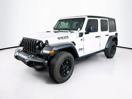 Bright White Clearcoat 2023 Jeep Wrangler 4xe Base