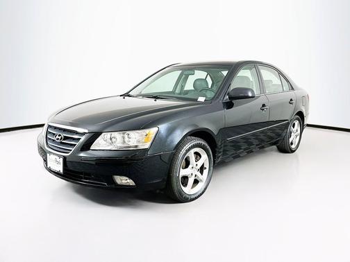 Ebony Black 2009 Hyundai SONATA SE