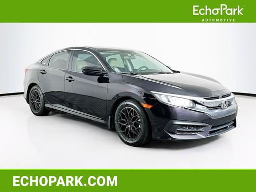 Burgundy Night Pearl 2016 Honda Civic LX