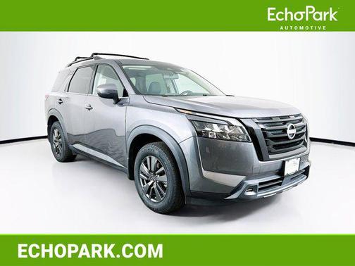 Gun Metallic 2024 Nissan Pathfinder SV FWD