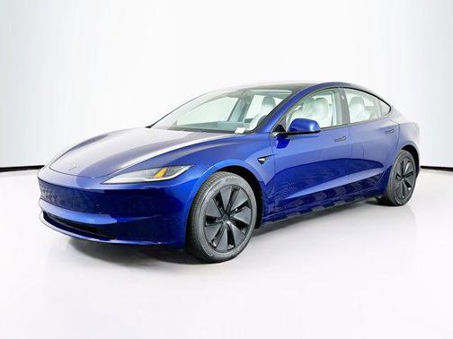 Deep Blue Metallic 2025 Tesla Model 3 Long Range