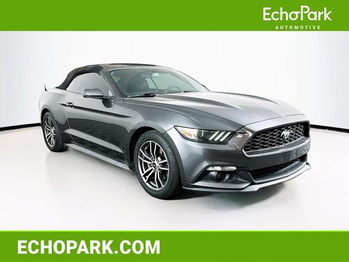 Magnetic Metallic 2016 Ford Mustang EcoBoost Premium