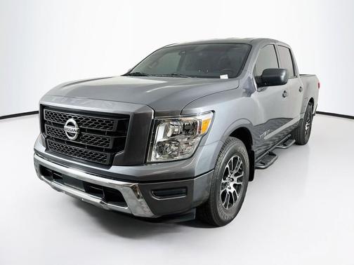 Gun Metallic 2022 Nissan Titan SV