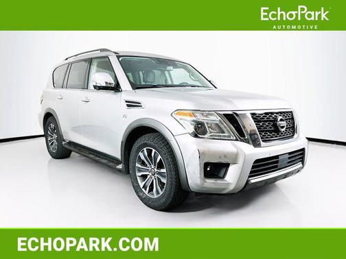 Brilliant Silver Metallic 2019 Nissan Armada SL