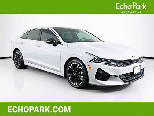 Wolf Gray 2021 Kia K5 GT-Line
