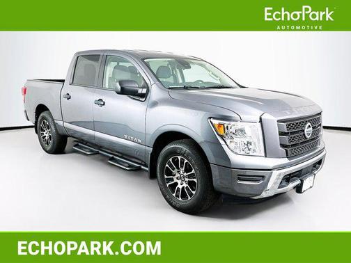 Gun Metallic 2022 Nissan Titan SV