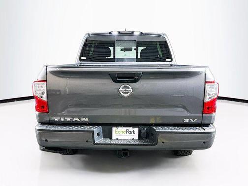 Gun Metallic 2022 Nissan Titan SV