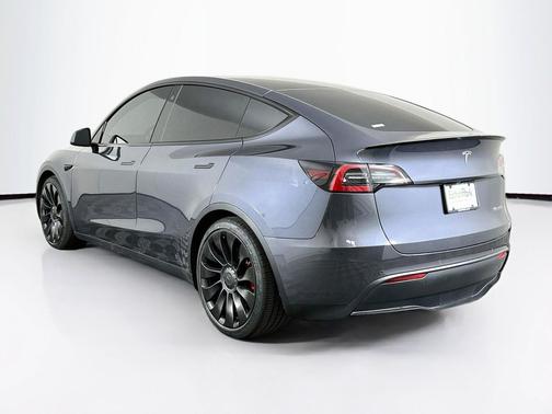 Gray 2022 Tesla Model Y Performance