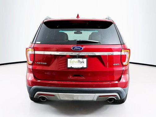 Ruby Red Metallic Tinted Clearcoat 2017 Ford Explorer Limited