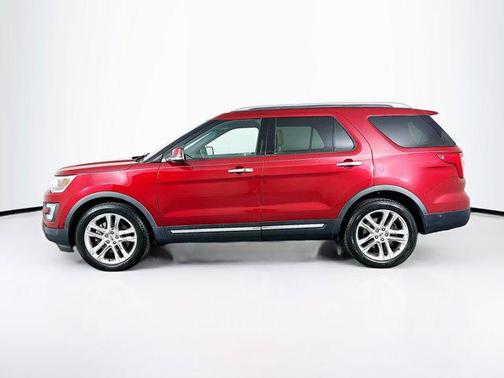 Ruby Red Metallic Tinted Clearcoat 2017 Ford Explorer Limited