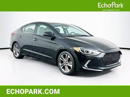 Phantom Black 2017 Hyundai ELANTRA Limited