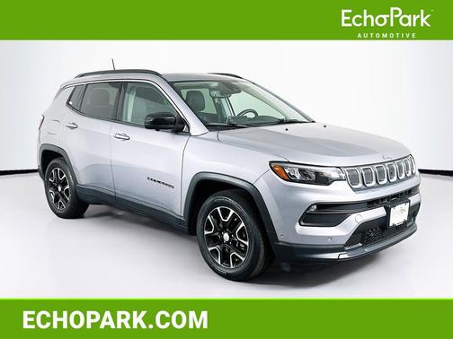 Billet Silver Metallic Clearcoat 2022 Jeep Compass Latitude
