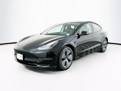 Black 2021 Tesla Model 3 Standard Range Plus