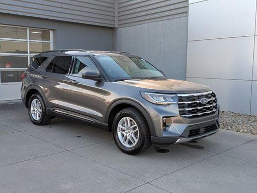 Gray Metallic 2026 Ford Explorer Active