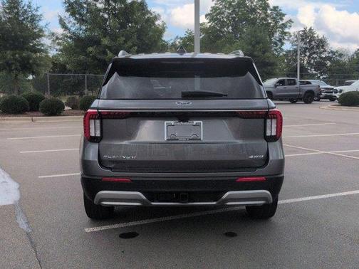 Gray Metallic 2026 Ford Explorer Platinum
