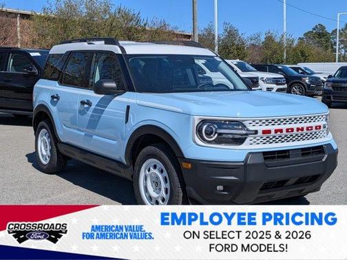 Blue 2026 Ford Bronco Sport Heritage