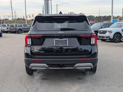 Black 2026 Ford Explorer Platinum