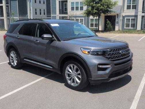 Gray Metallic 2023 Ford Explorer XLT