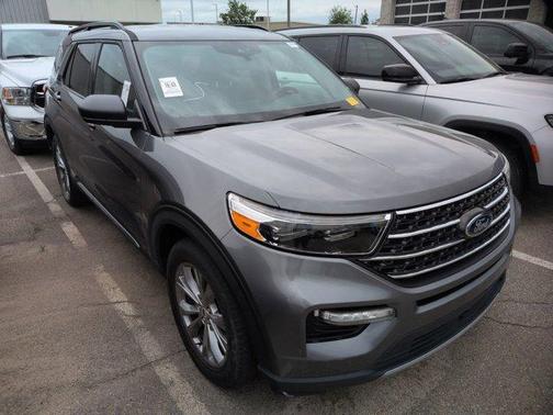 Gray Metallic 2023 Ford Explorer XLT