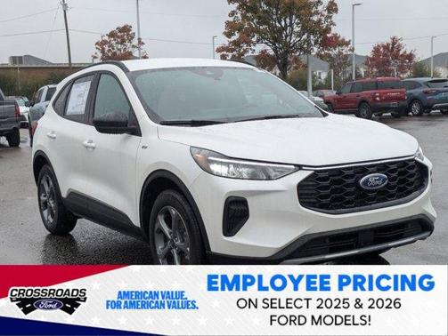 White Metallic 2026 Ford Escape ST-Line