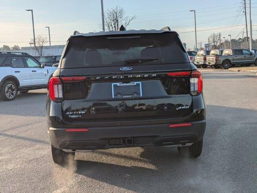 Black Metallic 2026 Ford Explorer Active